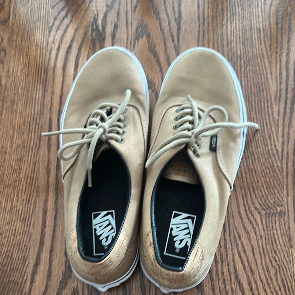 Vans Tan Sneakers Size Men 9